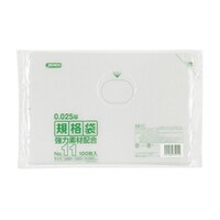 ジャパックス LD規格袋 0.025 No.11 LLD+META 透明 0.025mm 1ケース(100枚×60冊入)