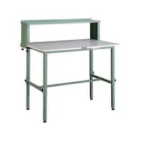 アズワン RAEM型高さ調節作業台 1200X750 上棚付