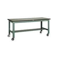 アズワン SHW型作業台 1500X750 100φキャスター付
