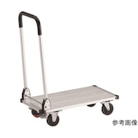 アズワン アルミ台車 アルパカート 省音 折りたたみ 700×360mm ストッパー付