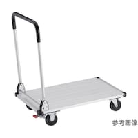 アズワン アルミ台車 アルパカート 省音 折りたたみ 800×480mm ストッパー付