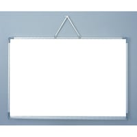 ヒカリ アルミ枠ホワイトボード トレイ付 60×90cm