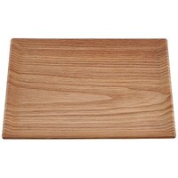 江部松商事 ウッディトレー耐熱ABS つや消しNS プレーンウッド 360×260 1102151