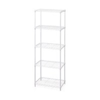 アイリスオーヤマ カラーメタルラック ハイタイプ ホワイト