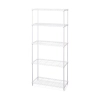 アイリスオーヤマ カラーメタルラック ハイタイプ ホワイト