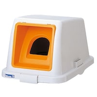 リス カラー分類ボックス70L フタ ビンカン用 オレンジ(イエロー)