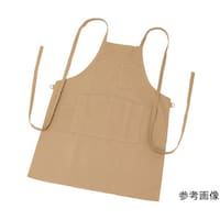 アズワン キャンバスエプロン たすきタイプ ベージュ