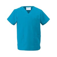 KAZEN スクラブ(男女兼用) ターコイズ SS