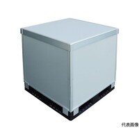 アズワン スタックカーゴ4面パネルタイプ 1100X1100XH400