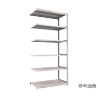 アズワン スチールラック M2型軽中量棚 1160×880×H2400 6段 連結