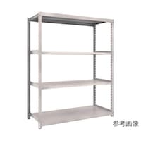 アズワン スチールラック M2型軽中量棚 1460×880×H1800 4段 単体