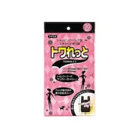 ジャパックス トワレット サニタリー用黒色レジ袋 HDPE 黒 0.013mm 1ケース(30枚×60冊入)