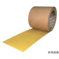 アズワン ノンスリップテープ屋内外用 平滑面強粘着タイプ 100mmX18m 黄色 お纏め3巻入