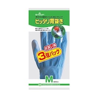 ショーワグローブ ピッタリ背抜き M 3双×40袋入