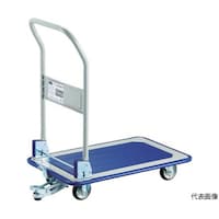 アズワン プレス製台車 折りたたみ式 946X646 ストッパー付