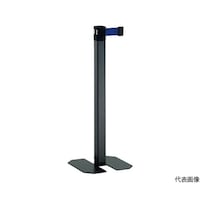 アズワン ベルトパーテーション ブラック ベルトカラーブルー