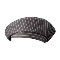 KAZEN ベレー帽 ブラウンストライプ フリー