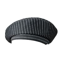 KAZEN ベレー帽 ブラックストライプ フリー