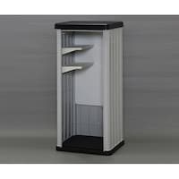 アイリスオーヤマ HL1300Vホームロッカー黒/グレー