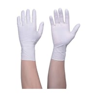 アズワン まとめ買い 使い捨てニトリル手袋TGスタンダード 0.08粉無白L 100枚 10箱