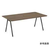 アズワン ミーティングテーブル W1600×D860×H600 天板ウォールナット