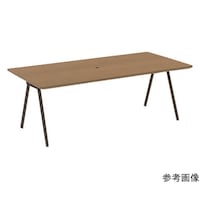 アズワン ミーティングテーブル W1800×D860×H600 天板ホワイトオーク