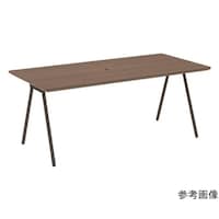 アズワン ミーティングテーブル W1800×D860×H700 天板ウォールナット