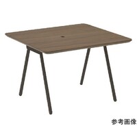 アズワン ミーティングテーブル W950×D860×H600 天板ウォールナット