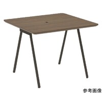 アズワン ミーティングテーブル W950×D860×H700 天板ウォールナット