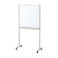 アズワン ミーティングボード白暗線入 スチール製ホワイトボード900X900