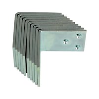 ハイロジック ユニクロ巾広金折 60mm 10枚入