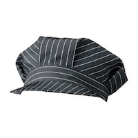 KAZEN ワークキャップ ブラックストライプ フリー