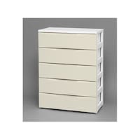 アイリスオーヤマ ワイドチェスト ホワイト/アイボリー 720×410×995mm