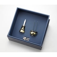 旭電機化成 安心のろうそくお線香セット(各1個) ゴールド