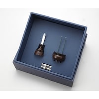 旭電機化成 安心のろうそくお線香セット(各1個) ブラウン