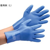 ミドリ安全 塩化ビニール製手袋 耐油 ベルテ155N Mサイズ(10双入)