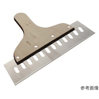 アズワン 軽量ステンレス地ベラ 穴あき 厚み0.6 幅240ミリ