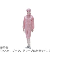 ミドリ安全 作業服 クリーンウェア フード一体型つなぎ服 C1550P 4Lサイズ