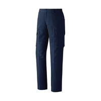 ミドリ安全 春夏作業服 帯電防止JIS適合品 ベルデクセルフレックス 男女共用カーゴパンツ ネイビー Sサイズ