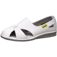 ミドリ安全 静電作業靴 男女兼用 エレパスクールN ホワイト 30.0cm