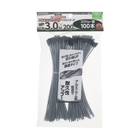 高儀 草刈用ストッパー付きアルミコンパウンドナイロンコード□対角3.0mm×200mmスクリュー 100本