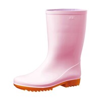 ミドリ安全 耐滑長靴 ハイグリップ ピンク 24.5cm