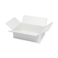 シモジマ 段ボール B4用120 スリム 白無地 20枚入