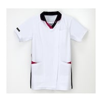 ナガイレーベン 男女兼用ハイブリッドメディウェ Tネイビー+ピンク S