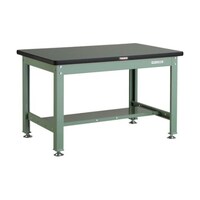 アズワン 中荷重作業台(2000kg)RDW型 1200X750XH740 基本タイプ グリーン色