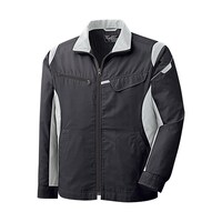 ミドリ安全 通年作業服 帯電防止JIS適合品 男女共用ジャンパー チャコール SSS