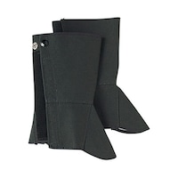 おたふく手袋 帆布キャハン 黒(ホック式) マジックタイプ