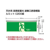 ユニット 836010 蓄光標識避難口天井用