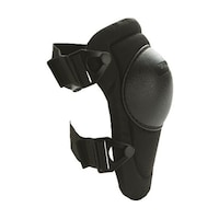 アズワン 膝パッド バックルタイプ 両足2個セット 黒