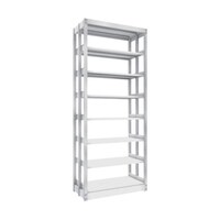 アズワン 複柱書架 複式 B5縦 W900XD220XH2244 7段